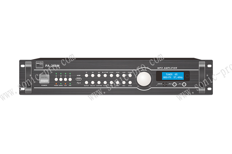江苏PA-240M MP3功放 (240W)