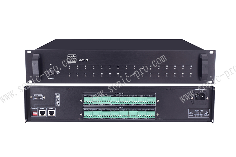 江苏M-6912A 受控32路消防信号采集器