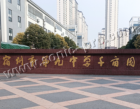 宿州市第九中学千亩园校区报告厅